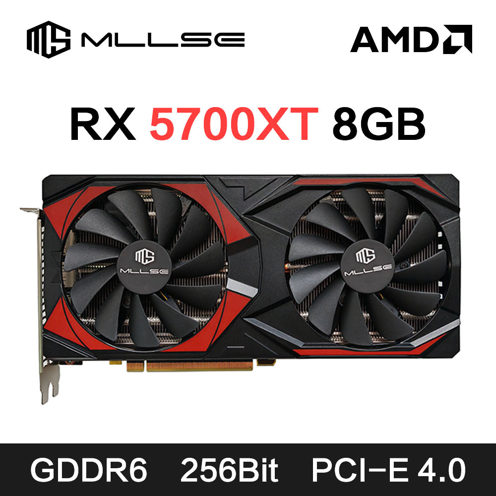 Rx 5700 Xt 8Gb Video Card - Mllse amd rx5700 xt 8gb placa