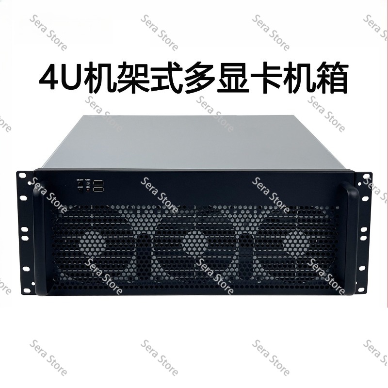 8 Gpu 4U Server Chassis - Chassis 4U para Múltiplas Placas Gráficas,