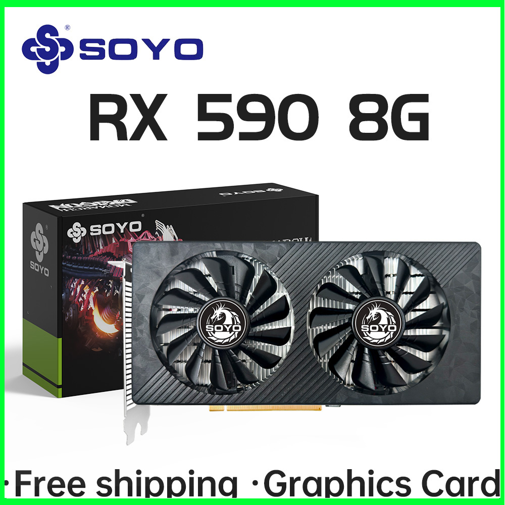 Soyo amd rx 590 8gb placa gráf - Rtx 3070 8Gb Graphics Card avaliação e preço