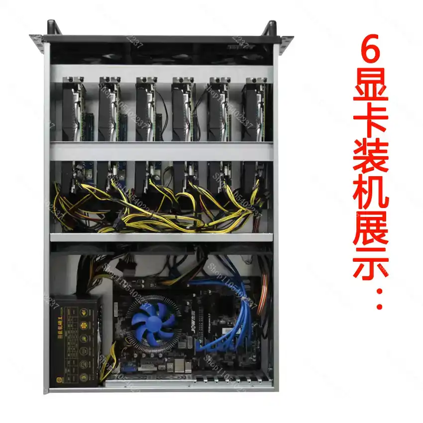 Chassi Multi GPU 4U para 6 a 8 - 8 Gpu 4U Server Chassis avaliação e preço