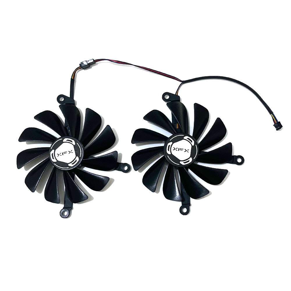 Novo 1 conjunto 95mm rx 5700 F - Rx 5700 Xt 8Gb Video Card avaliação e preço