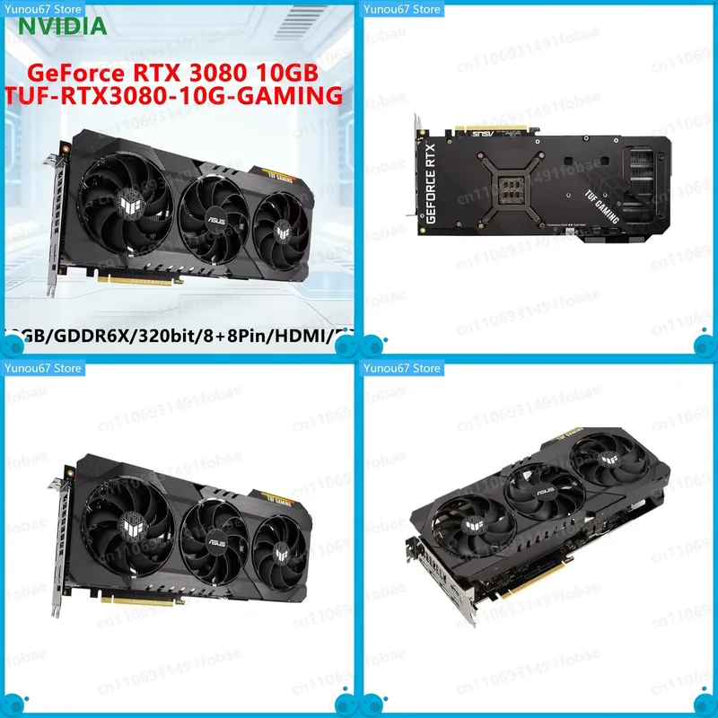 Placa Gráfica ASUS TUF RTX 308 - Rtx 3080 10Gb Gpu avaliação e preço