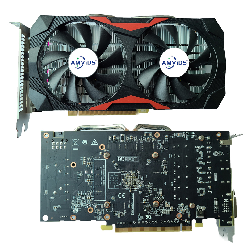 Placa gráfica AMD RX 580 8GB,  - Rx 580 8Gb 2048Sp Gpu avaliação e preço