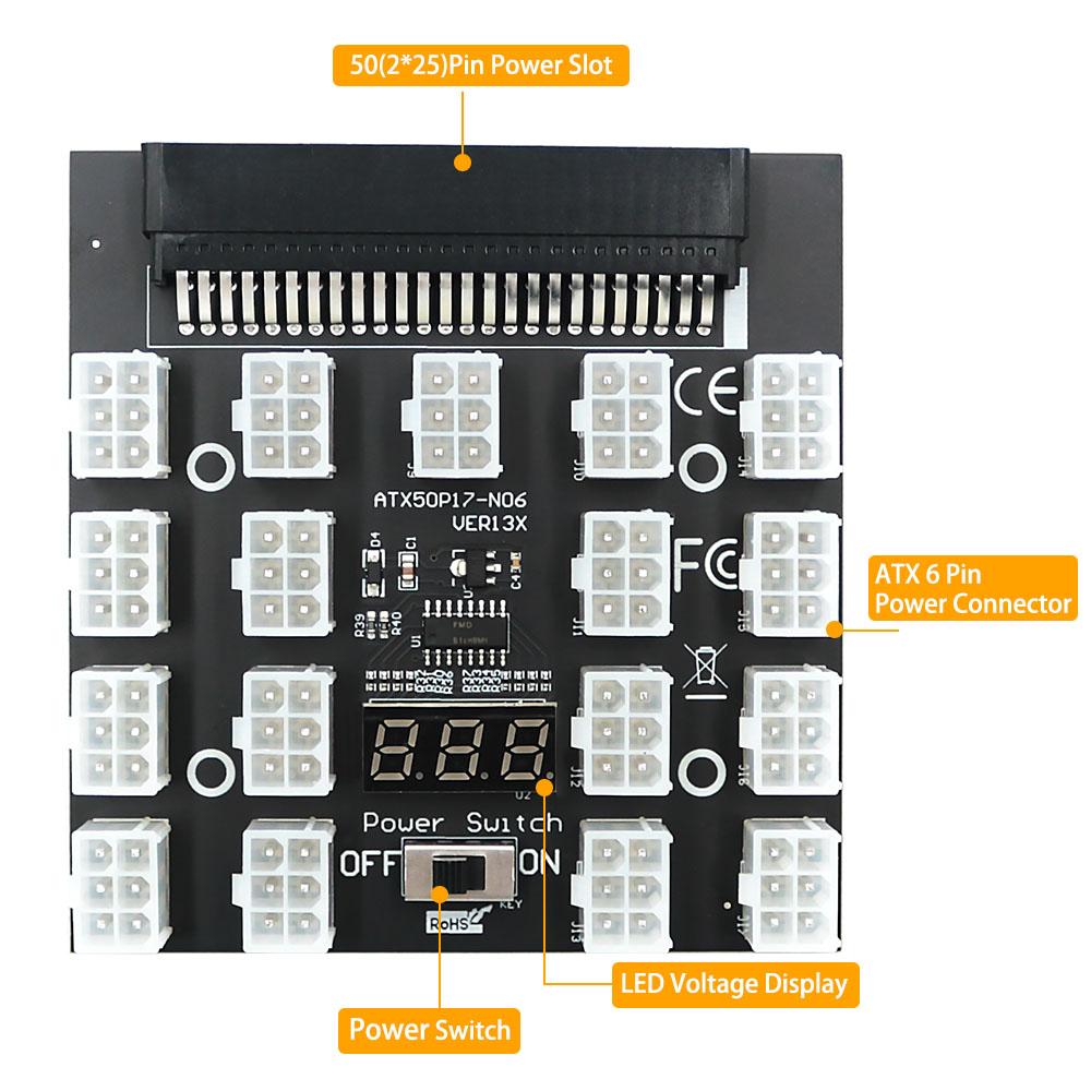Para dell 750w 1100w 1600 2000 - 2000W Atx Mining Power Supply avaliação e preço