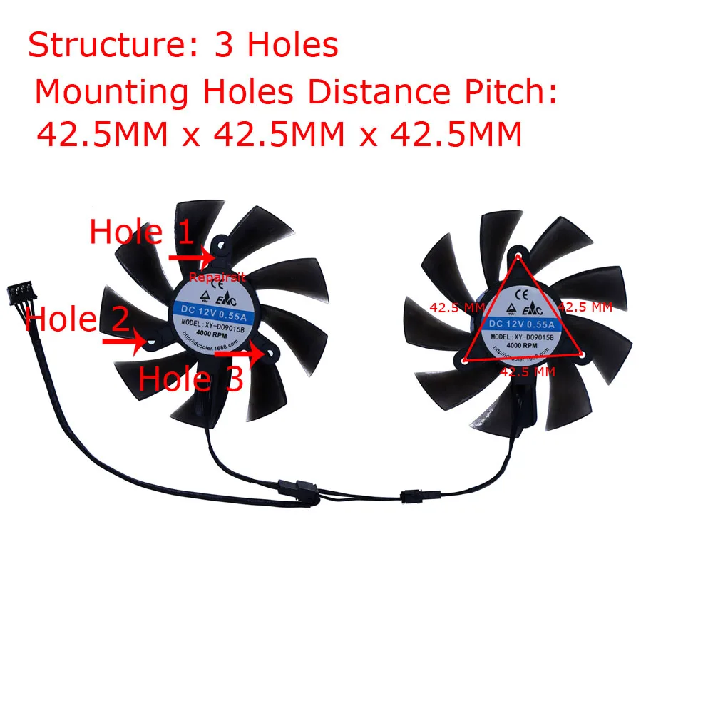 Ventilador de placa de vídeo,  - Rx 580 8Gb 2048Sp Gpu avaliação e preço
