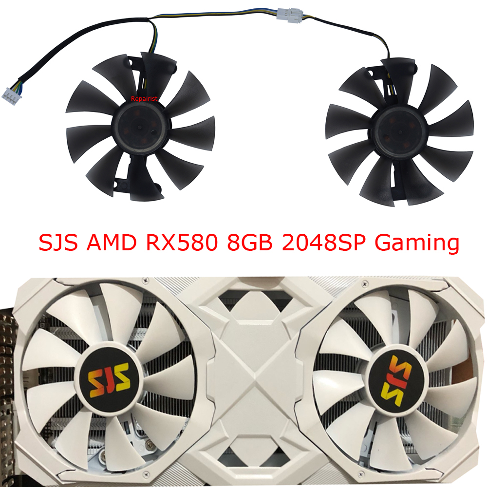 Ventilador de placa de vídeo,  - Rx 580 8Gb 2048Sp Gpu avaliação e preço